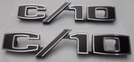 Emblem Custom Billet Front Fender 'C10' Chevy Chevrolet Gmc Truck 1967-1972. Fixed Price $175.00.