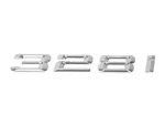 Bmw Emblem "328I" For Trunk Lid 2007-2013 51147183147--GEN. Fixed Price $46.23.