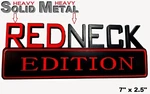 Solid Metal Redneck Edition Beautiful Emblem Custom Ford Door Exterior Sign Logo. Fixed Price $26.99.