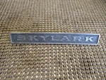 1964 Buick Skylark Glove Box Emblem Script 4416947. Fixed Price $35.00.