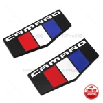 2X For Gm Chevy Camaro Logo Fender Marker Emblem 3D Black Sport Badge Rs Ss ZL1. Fixed Price $14.99.