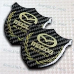 X2 Mazda Vip Carbon Fiber 3D Front Body Trunk Rear Side Badge Emblem Sticker. Fixed Price $19.89.