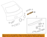 Gm Oem 08-14 Cts Trunk Lid Exterior Trim-nameplate 25789084. Fixed Price $67.28.