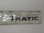 Mercedes 4MATIC Emblem Trunk Fender Chrome Badge A2538172400 New Oem. Fixed Price $39.95.