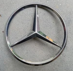1979 Mercedes-benz C123 Trunk Lid Star Emblem 1237580158 300CD. Fixed Price $25.00.