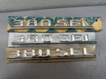 Mercedes Benz W126 380SEL Trunk Emblem Badge Oem 1268170415. Fixed Price $100.00.