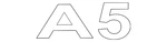 Genuine Audi Nameplate 8W6-853-741-T94. Fixed Price $76.53.
