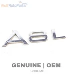 2004-2010 Audi Quattro Trunk Emblem / Badge "A8L" 4E0853741A. Fixed Price $7.49.