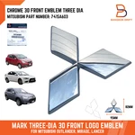 7415A603 Mark Three Front Grille Logo Emblem Mitsubishi Outlander Mirage Lancer. Fixed Price $33.30.