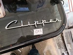 Vintage 1955 Packard Clipper Hood Emblem Oem 466542 Mopar 14" Long A++++. Fixed Price $61.99.