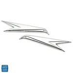 1966 Skylark Quarter Panel Long Bird Emblem Chrome Diecast Gm 7600962 7600963 Pr. Fixed Price $56.99.