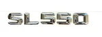 #1 SL550 Chrome Replacement For Mercedes Rear Trunk Emblem Badge Nameplate Decal. Fixed Price $14.99.