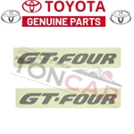 New Toyota Genuine Celica ST205 Rear Spoiler Gt-four Sticker 76887-20100. Fixed Price $44.98.
