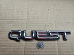 Nissan Oem Quest Emblem Badge Logo Insignia F3XA-1243829-AB. Fixed Price $19.99.