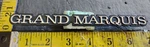 Mercury Grand Marquis Circa '80S Emblem E1MB 5450398AA / Eimb 5183. Fixed Price $8.00.