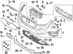 Genuine Ford Grille Emblem LK9Z-8A224-C. Fixed Price $936.58.