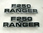 1977 1978 1979 Ford Truck F-250 Ranger Chrome Cowl Emblem New+. Fixed Price $79.99.