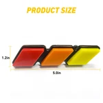Us For 18 19 Toyota Tacoma Trd 4RUNNER Tundra Tri-color 3 Grille Badge Emblem 1X. Fixed Price $15.99.