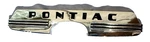 1946 Pontiac 508619 Nos Trunk Deck Lid Ornament Plate Emblem. Fixed Price $124.95.
