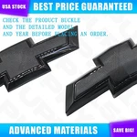 Front & Rear Set Gloss Black Bowtie Emblem For Camaro Custom ZL1 LT1 2016-2024. Fixed Price $47.49.