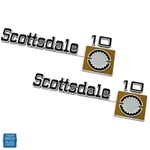 1975-1980 Gm Chevy Scottsdale 10 Truck Front Fender Emblem 14016639 Pr. Fixed Price $189.99.