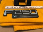 Plastic Emblem Name Badge Ford 250 Xl F2TB-16B114-FA-DA. Fixed Price $11.02.