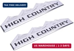 Aimoll Country Emblem,for Badges Door Tailgate 3D Nameplate Chevrolet Silver. Fixed Price $37.48.