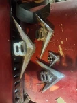 Vintage Used 1950'S Ford Large Chrome V8 Hood Emblem Body Badge. Fixed Price $95.00.