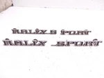 For Repair 70-73 Camaro Rs Rally Sport Front Fender Emblem Gm 3974583. Fixed Price $59.99.