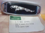 New Jaguar Xjs Left Fender Badge Motif Black Silver Cat BEC26403. Fixed Price $224.14.