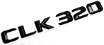 #1 Black CLK320 Replacement For Mercedes Rear Trunk Emblem Badge Nameplate Decal. Fixed Price $14.99.
