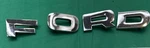 Vtg 1965 66 Ford 250 Letter Truck Grille Emblem Badge C5TB-8A342-(A-B-C-D). Fixed Price $70.55.