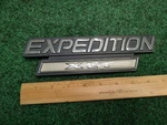 Oem Ford Expedition Xlt Gold Emblem F75B-16B114-AB Logo Nameplate Decal 2S3. Fixed Price $17.99.
