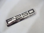 2005 2006-2007 Ford F250 F-250 Super Duty Side Fender Emblem Chrome Oem Used. Fixed Price $14.99.
