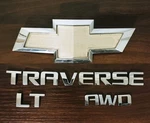 2010 Chevrolet Traverse Lt Awd Hatch Emblem Letters Logo Badge Decal Oem Chrome. Fixed Price $23.45.