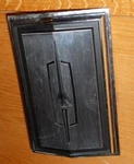 Nos 1970'S Oldsmobile Rocket Grille Emblem. Fixed Price $75.00.