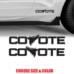 Coyote Rocker Panel Banner Vinyl Decal Sticker Colors Sizes Fits Ford Mustang. Fixed Price $19.99.