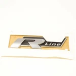 Vw Dark Chrome Stick On R-line Badge 5K0853688AFXC New. Fixed Price $62.45.