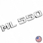 Benz Ml 550 Amg Letter Emblem Trunk Logo Nameplate Badge Decorate Sport Chrome. Fixed Price $15.99.