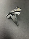 2016-2023 Tesla Model X Front Badge Emblem Logo 1047884-00-E Chrome. Fixed Price $59.99.