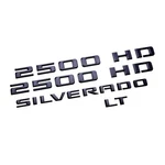 Genuine Gm Silverado 2500 Hd Left Emblems - Black 86539800. Fixed Price $104.53.