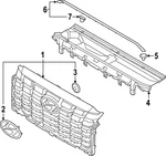 Genuine Hyundai Grille Emblem 86300-S8CB0-PNF. Fixed Price $77.61.
