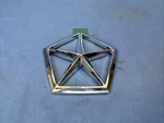 Nos Oem Mopar 1980S 1990S Chrysler Plastic Adhesive Stick On Pentastar Emblem. Fixed Price $29.95.