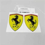 Ferrari Resin Coated Vinyl Shield Sticker Decal Fender Badge 95992903(2PC). Fixed Price $175.86.