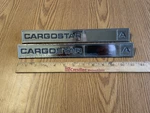 Vintage International Harvester Cargostar Truck Emblem Metal Name 396662 C1. Fixed Price $37.85.