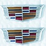 2PCS Cadillac Emblem Car Badge Decal Sticker Cts Srx Sts Ats Xlr Sls CT6 1SET. Fixed Price $22.99.