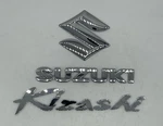 2010 - 2013 Suzuki Kizashi Chrome Rear Trunk Lid Emblem Badge Nameplate Logo Set. Fixed Price $35.99.