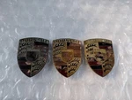 (3) 1970-1986 Oem Porsche 911 912 924 944 Targa Carrera Hood/ Front Emblems. Fixed Price $29.00.