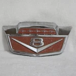 Original 1965-1966 Ford Truck F-series V8 Hood Emblem C5TB 16637-A Star Read. Fixed Price $60.00.