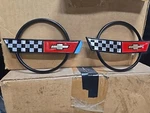 1984-1990 Corvette C4 Front And Rear Emblem Nos Pair (new Old Stock). Fixed Price $99.00.